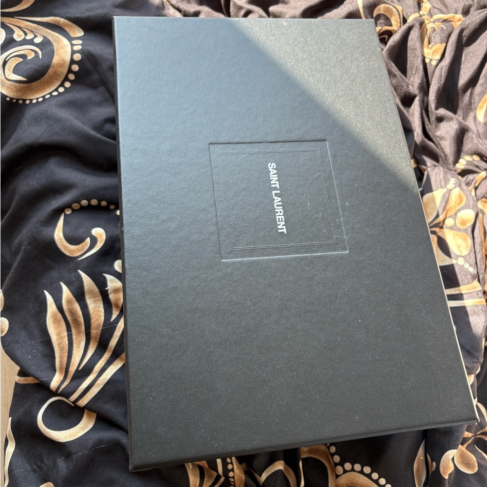 Saint Laurent Sleek Black Gift Box